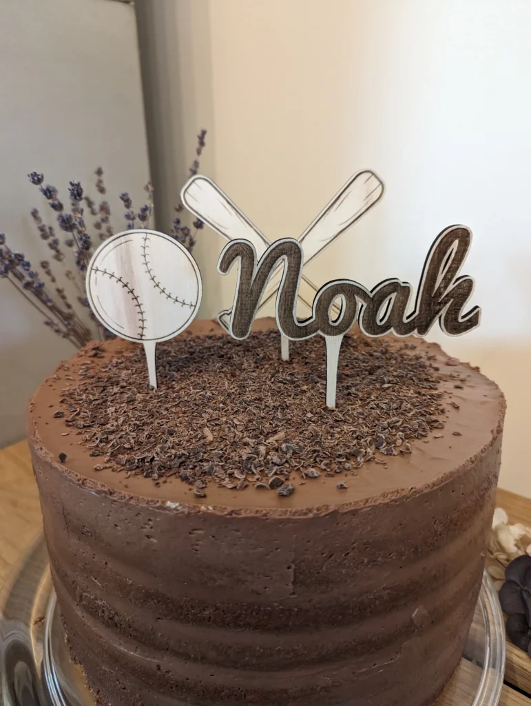 Torte mit Baseball