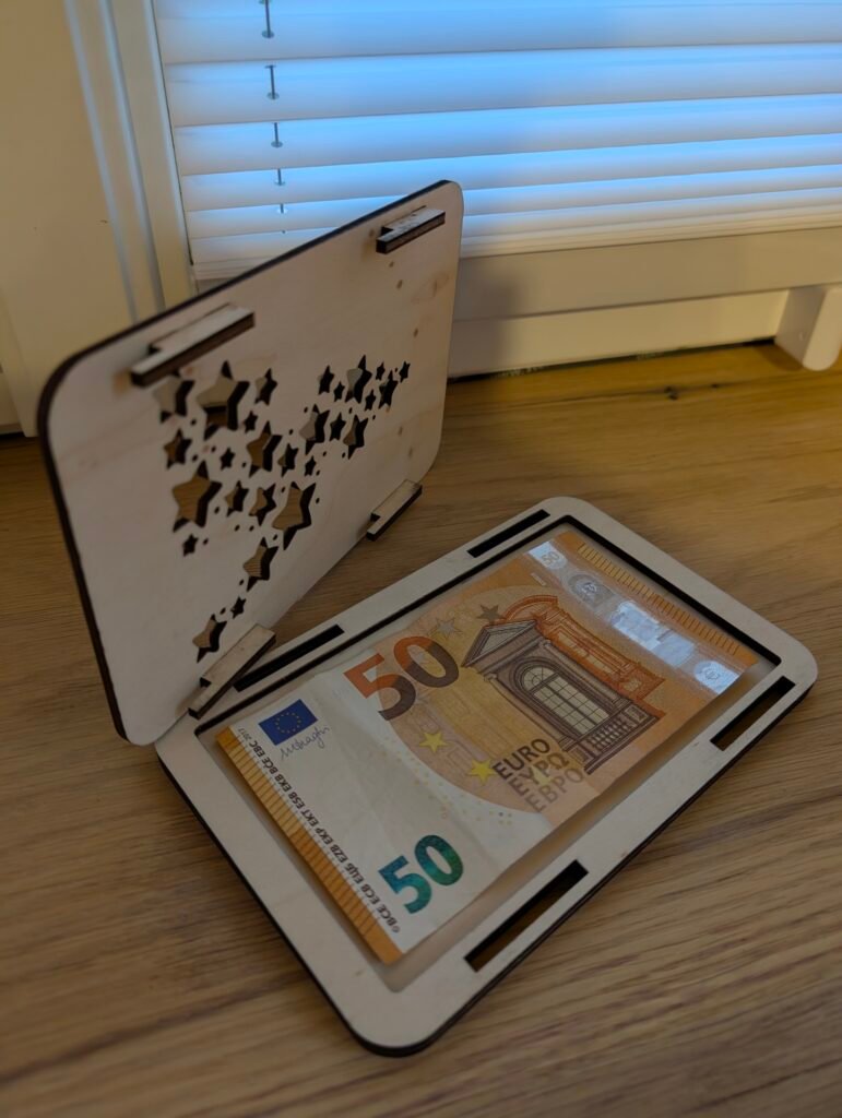 Geldgeschenk zu Weihnachten (offen)